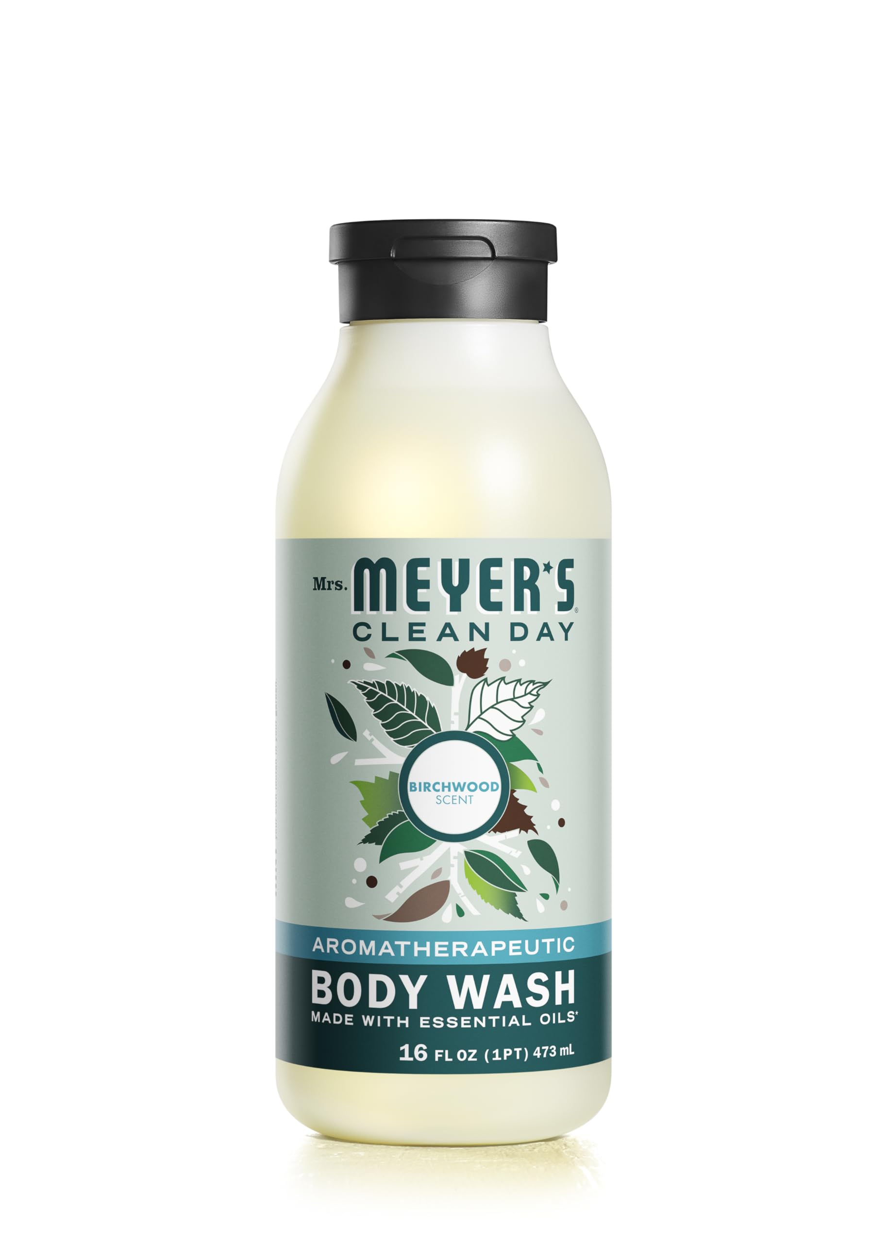 Product image of Mrs. MEYER'S Body Wash Birch Wood Scent 16 oz 16 oz